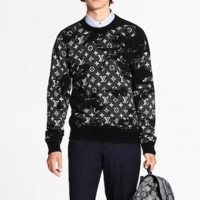 Louis vuitton  Mens Casual Sweaters Black - 루이비통 2021 남성 캐쥬얼 스웨터 Lou03333x Size(s - 2xl) 블랙