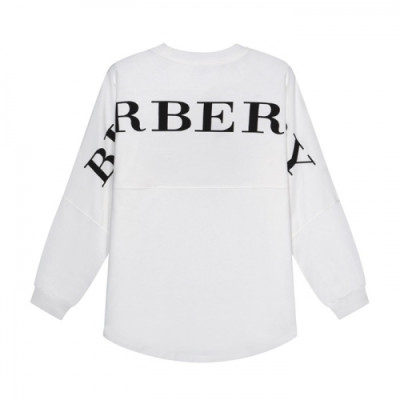 Burberry  Mens Logo Casual Cotton Tshirts White - 버버리 2020 남성 로고 캐쥬얼 코튼 맨투맨 Bur04035x Size(xs - l) 화이트