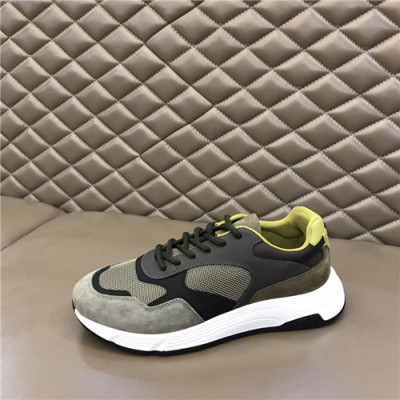 Hogan 2021 Men's Leather Sneakers,HOGS0072 - 호간 2021 남성용 레더 스니커즈,Size(240-270),올리브