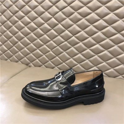 Dior 2021 Men's Leather Loafer,DIOS0460 - 디올 2021 남성용 레더 로퍼,Size(240-270),블랙