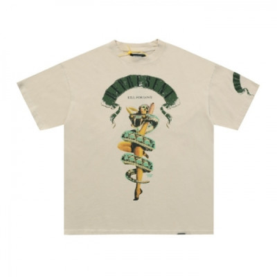 Represent  Mm/Wm Wolf Logo Cotton Short Sleeved Tshirts Ivory - 리프리젠트 2021 남자 울프 로고 코튼 반팔티 Rep0020x Size(s - xl) 아이보리