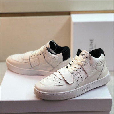 Celine 2021 Men's Leather Sneakers,CELS0023 - 셀린느 2021 남성용 레더 스니커즈,Size(240-270),화이트