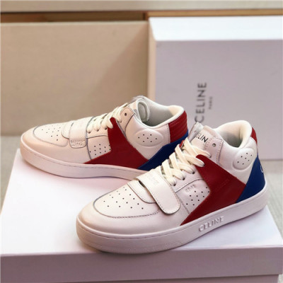 Celine 2021 Men's Leather Sneakers,CELS0024 - 셀린느 2021 남성용 레더 스니커즈,Size(240-270),화이트