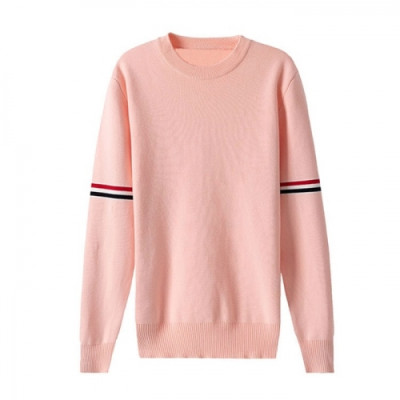 Thom Browne  Mm/Wm Strap Crew-neck Wool Sweaters Pink - 톰브라운 2021 남/녀 스트랩 크루넥 울 스웨터 Thom01352x Size(1- 4) 핑크