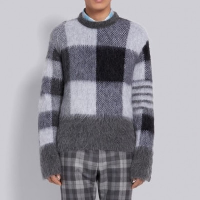 Thom Browne  Mm/Wm Classic Sweaters Gray - 톰브라운 2021 남/녀 클래식 스웨터 Thom01369x Size(1 - 4) 그레이