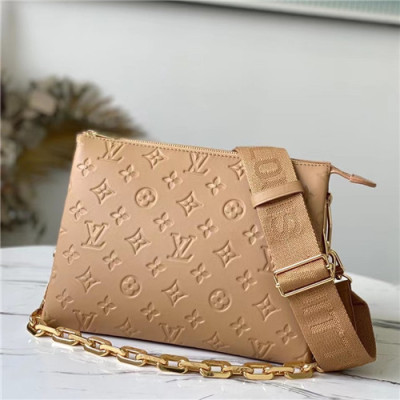 [유니크한]Louis Vuitton 2021 Women's Leather Cross Bag,26cm,M57791,LOUB2432 - 루이비통 2021 여성용 레더 크로스백,26cm,베이지