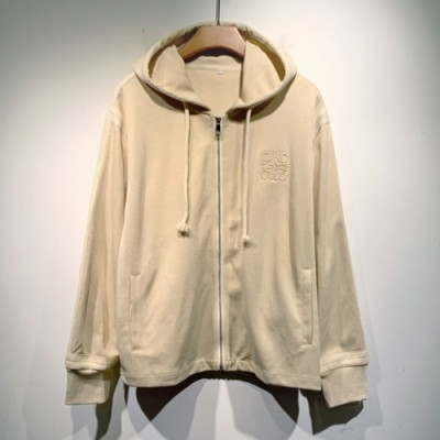 Loewe  Mens Logo Casual Cotton Oversize Hoodie Beige - 로에베 2021 남성 로고 캐쥬얼 코튼 오버사이즈 후디 Loe0286x Size(s - 2xl) 베이지