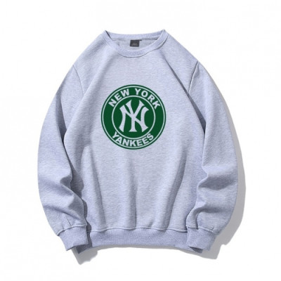 MLB  Mm/Wm Logo Cotton Man-to-man Gray - 엠엘비 2021 남자 로고 코튼 맨투맨 Mlb0064x Size(m - 2xl) 그레이