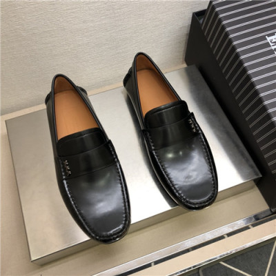 Ermenegildo Zegna 2021 Men's Loafer,ZEGS0045 - 제냐 2021 남성용 레더 로퍼,Size(240-270),블랙