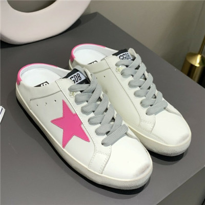 Golden Goose 2021 Women's Leather Mule,GGDBS0033 - 골든구스 2021 여성용 레더 뮬,Size(225-250),화이트