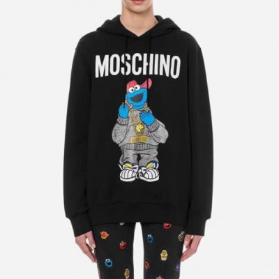 Moschino  Mm/Wm Teddy Bear Cotton Hoodie Black - 모스키노 2021 남/녀 테디 비어 코튼 후드티 Mos0187x Size(s - l) 블랙