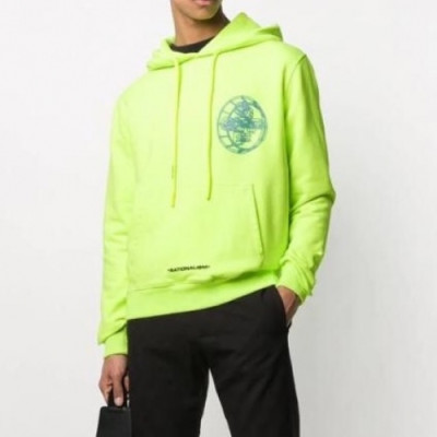 Off-white  Mens Logo Cotton Hoodie Green - 오프화이트 2021 남성 로고 코튼 후드티 Off0767x Size(xs - l) 그린