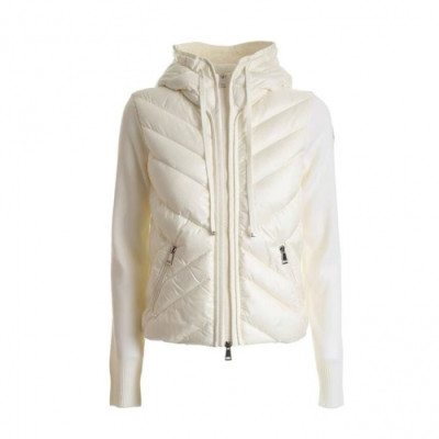 Moncler  Womens Logo Casual Down Jackets Ivory - 몽클레어 2021 여성 로고 캐쥬얼 다운 자켓 Moc02222x Size(1 - 4) 아이보리