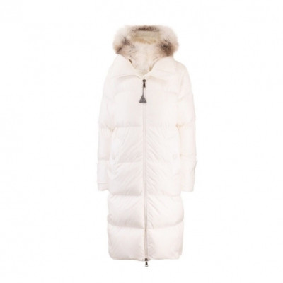 Moncler  Womens Patch Logo Modern Goose-down Padding White - 몽클레어 2021 여성 패치 로고 모던 구스다운 패딩 Moc02240x Size(0 - 2) 화이트