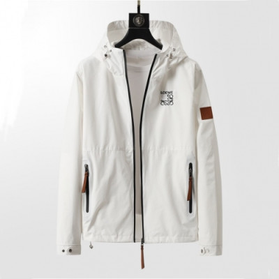 Loewe  Mens Logo Casual Jackets White - 로에베 2021 남성 로고 캐쥬얼 자켓 Loe0484x Size(m - 2xl) 화이트