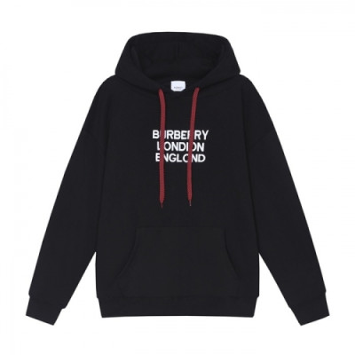 Burberry  Mm/Wm Logo Casual Cotton Hoodie - 버버리 2021 남/녀 로고 캐쥬얼 코튼 후드티 Bur04066x Size(xs - l) 블랙