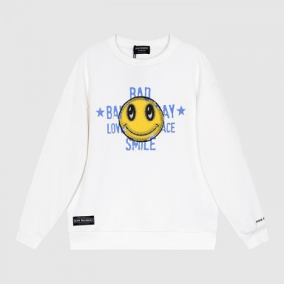 BAD MONDAY   Mm/Wm Logo Oversize Cotton Thirts White - BAN MONDAY 2021 남/녀 로고 오버사이즈 코튼 맨투맨 Bad0019x Size(xs - l) 화이트