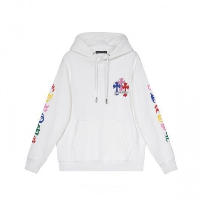 Chrom Hearts  Mens Logo Cotton Hoodie White - 크롬하츠 2021 남성 로고 코튼 후디 Chr0411x Size(xs - l) 화이트