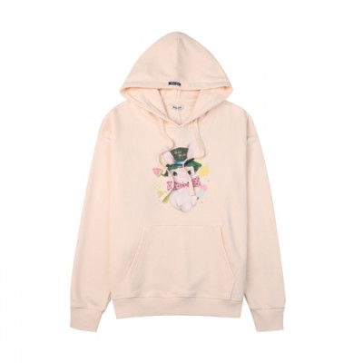 Miumiu Ladies Casual Hoodie Ivory - 미우미우 여성 캐쥬얼 후드티 - miu0226x