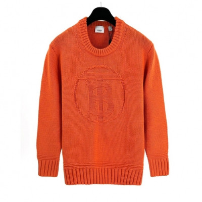 Hermes  Mens Crew-neck Wool Sweater Orange - 에르메스 2021 남성 크루넥 울 스웨터 Her0684x Size(s - l) 오렌지