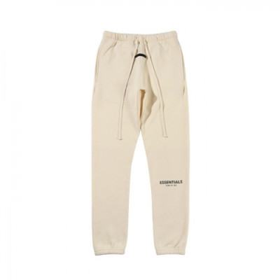 Fear of god  Mens Logo Modern Casual Pants Beige - 피어오브갓 2021 남성 로고 모던 캐쥬얼 팬츠 Fea0339x Size(s - xl) 베이지