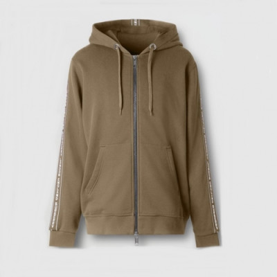 Burberry  Mm/Wm Logo Casual Cotton Hoodie Khaki - 버버리 2021 남/녀 로고 캐쥬얼 코튼 후드티 Bur04084x Size(s - 2xl) 카키