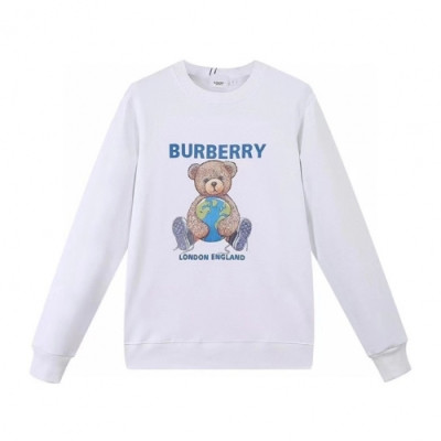 Burberry  Mm/Wm Logo Casual Cotton Tshirts White - 버버리 2021 남/녀 로고 캐쥬얼 코튼 맨투맨 Bur04090x Size(s - xl) 화이트