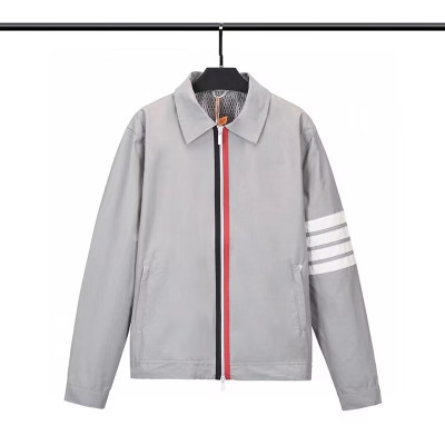 Thom Browne  Mens Casual Jackets White - 톰브라운 2022 남성 캐쥬얼 자켓 Thom01424x Size(m - 2xl) 그레이