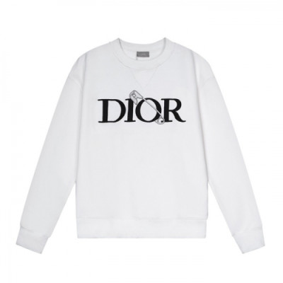 Dior  Mm/Wm Logo Casual Cotton Tshirts White - 디올 2021 남/녀 로고 캐쥬얼 코튼 긴팔티 Dio01420x Size(s - xl) 화이트