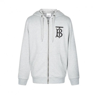 Burberry  Mens Logo Casual Cotton Hoodie Gray - 버버리 2021 남성 로고 캐쥬얼 코튼 후드티 Bur04108x Size(s - 2xl) 그레이