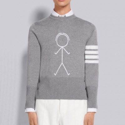 Thom Browne  Mens Strap Sweaters Gray - 톰브라운 2021 남성 스트랩 스웨터 Thom01429x Size(0 - 5) 그레이