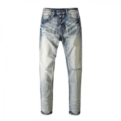 Amiri  Mens Trendy Denim Pants Blue - 아미리 2021 남성 트렌디 데님 팬츠 Ami0297x Size(29 - 40) 블루