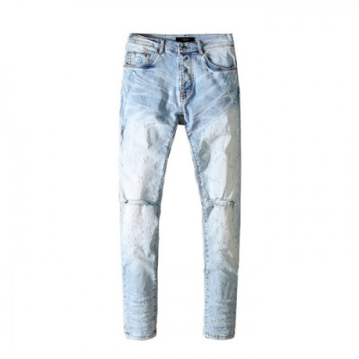 Amiri  Mens Trendy Denim Pants Blue - 아미리 2021 남성 트렌디 데님 팬츠 Ami0304x Size(29 - 40) 블루