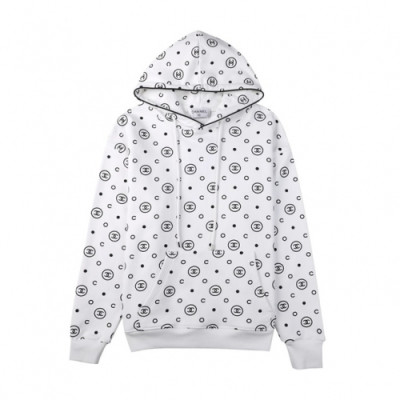 Chanel  Mm/Wm Logo Cotton Hoodie White - 샤넬 2021 남자 로고 코튼 후드티 Cha0795x Size(s - l) 화이트