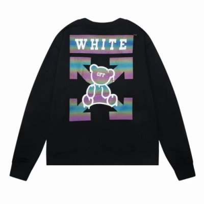 Off-white  Mm/Wm Logo Cotton Oversize Hoodie Black - 오프화이트 2021 남/녀 로고 코튼 오버사이즈 후디 Off0786x Size(s - xl) 블랙