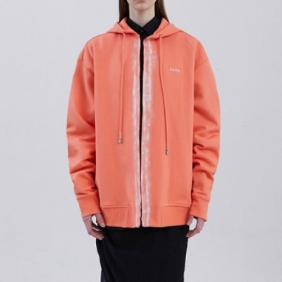 ADER  Mens Minimal Cotton Hoodie Pink - ADER 2021 남성 미니멀 코튼 후디 Ade0054x Size(s - m) 핑크