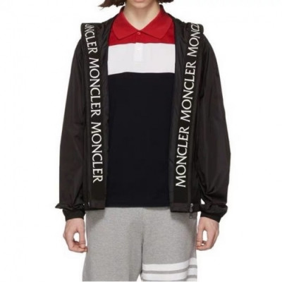 Moncler  Mens Logo Casual Jackets Black - 몽클레어 2021 남성 로고 캐쥬얼 자켓 Moc02295x Size(1 - 4) 블랙