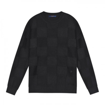 Louis vuitton  Mens Casual Wool Sweaters Black - 루이비통 2021 남성 캐쥬얼 울 스웨터 Lou03651x Size(s - xl) 블랙