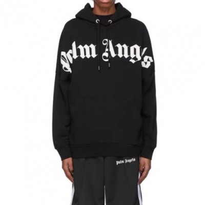 Palm Angels  Mm/Wm Logo Cotton Hoodie Black - 팜 엔젤스 2021 남/녀 로고 코튼 후디 Pam0348x Size(s - xl) 블랙