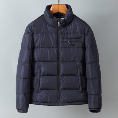 Prada  Mens Logo Casual Duck Down Padding Navy - 프라다 2021 남성 로고 캐쥬얼 덕다운 패딩 Pra02436x Size(m - 3xl) 네이비