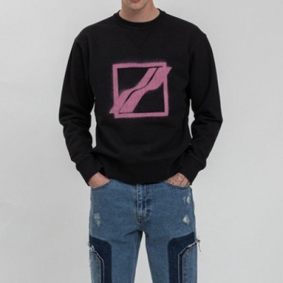 WELLDONE  Mm/Wm Retro Logo Crew-neck Sweaters Black - 웰던 2021 남/녀 레트로 로고 크루넥 스웨터 Wel002x Size(s - l) 블랙