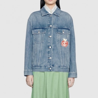 Gucci  Womens Logo Casual Jackets Blue - 구찌 2021 남/녀 로고 캐쥬얼 자켓 Guc04038x Size(s - l) 블루