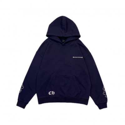 Chrom Hearts  Mens Logo Cotton Hoodie Navy - 크롬하츠 2021 남성 로고 코튼 후디 Chr0427x Size(s - 2xl) 네이비