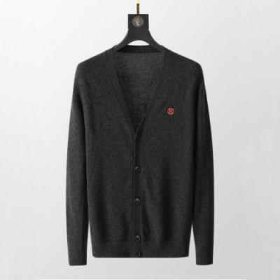 Hermes  Mens Casual Cashmere Cardigan Black - 에르메스 20201남성 캐쥬얼 캐시미어 가디건 Her0708x.Size(m - 2xl) 블랙