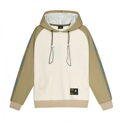 Fendi  Mm/Wm Logo Casual Hoodie Ivory - 펜디 2021 남/녀 로고 캐쥬얼 후디 Fen01066x Size(s - l) 아이보리