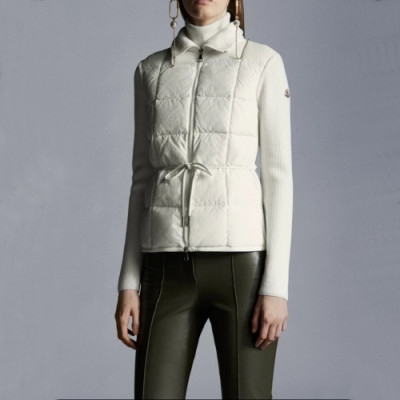 Moncler  Womens Logo Casual Down Jackets White - 몽클레어 2021 여성 로고 캐쥬얼 다운 자켓 Moc02357x Size(s - xl) 화이트