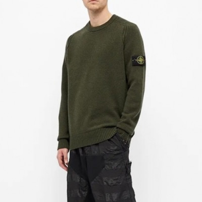 Stone Island  Mens Casual Crew-neck Sweaters Khaki - 스톤아일랜드 2021 남성 캐쥬얼 크루넥 스웨터 Sto0387x Size(m - 2xl) 카키