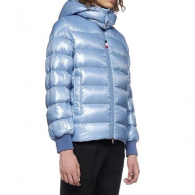 Moncler   Womens Patch Logo Modern Duck Down Long Padding Blue - 몽클레어 2021 여성 패치 로고 모던 덕다운 롱패딩 Moc02359x Size(0 - 3) 블루