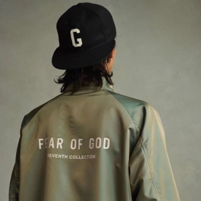 Fear of god  Mens Manuel Logo Jackets Green  - 피어오브갓 2021 남성 메뉴얼 로고 자켓 Fea0304x Size(s - xl) 그린