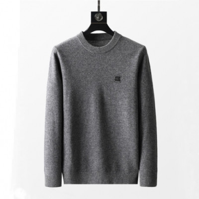 Celine   Mens Hedi Slimane Logo Sweaters Gray - 셀린느 2021 남성 로고 스웨터 Cel0197x Size(m - 3xl) 그레이